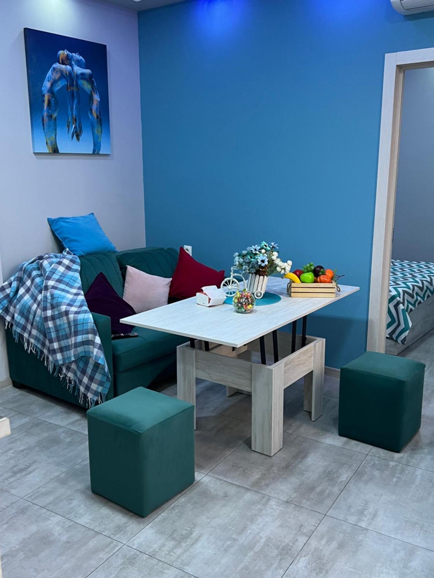 Ferienwohnung Cool Blue Interior Self Check In Erivan Exterior foto