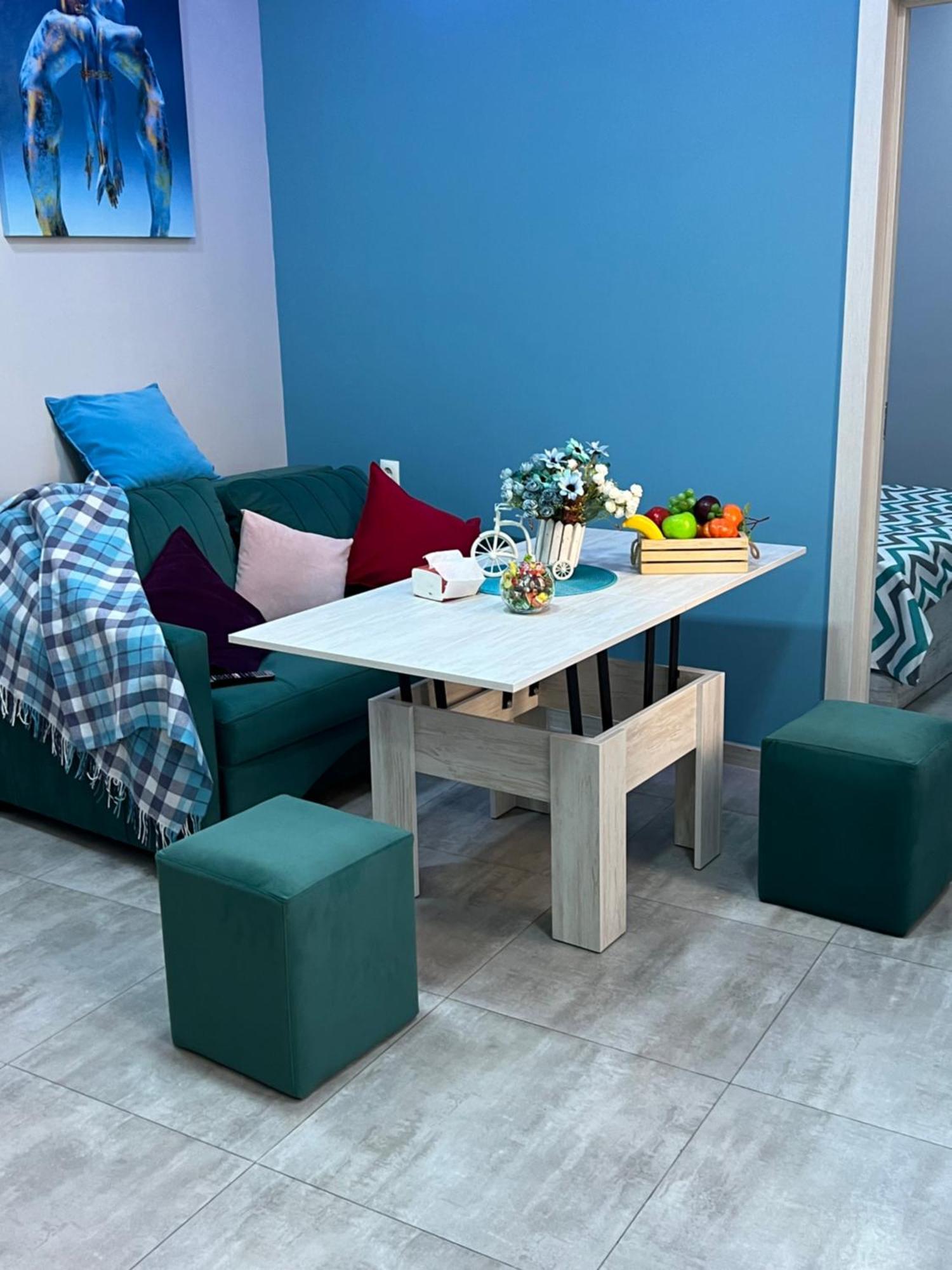 Ferienwohnung Cool Blue Interior Self Check In Erivan Exterior foto